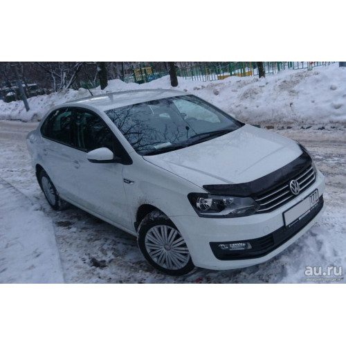 Дефлектор капота VW Polo Sedan 2015